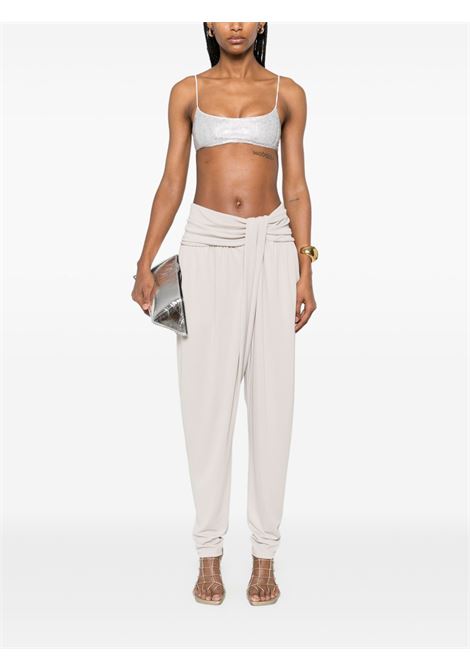 Top con cristalòli inga in argento The andamane - donna THE ANDAMANE | TM170709ATJP072OFFWHT